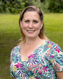 Porträttbild på en person